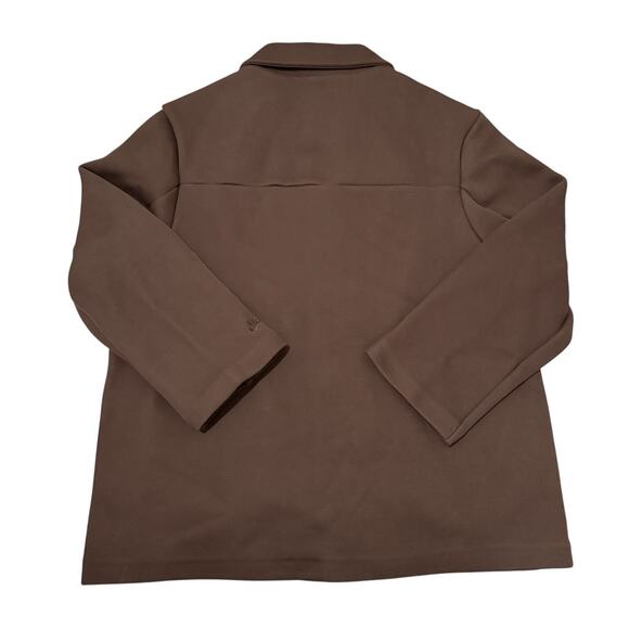 Nike Tech Fleece Shacket Oversized Fit Brown Jacket FZ7566-237 Men's Size Small - Picture 10 of 10